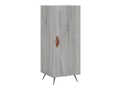 Aparador madera de ingeniería gris Sonoma 34,5x34x90 cm