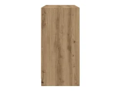 Aparador madera de ingeniería roble artiasian 102x37x75,5 cm