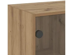 Aparador madera de ingeniería roble artiasian 102x37x75,5 cm