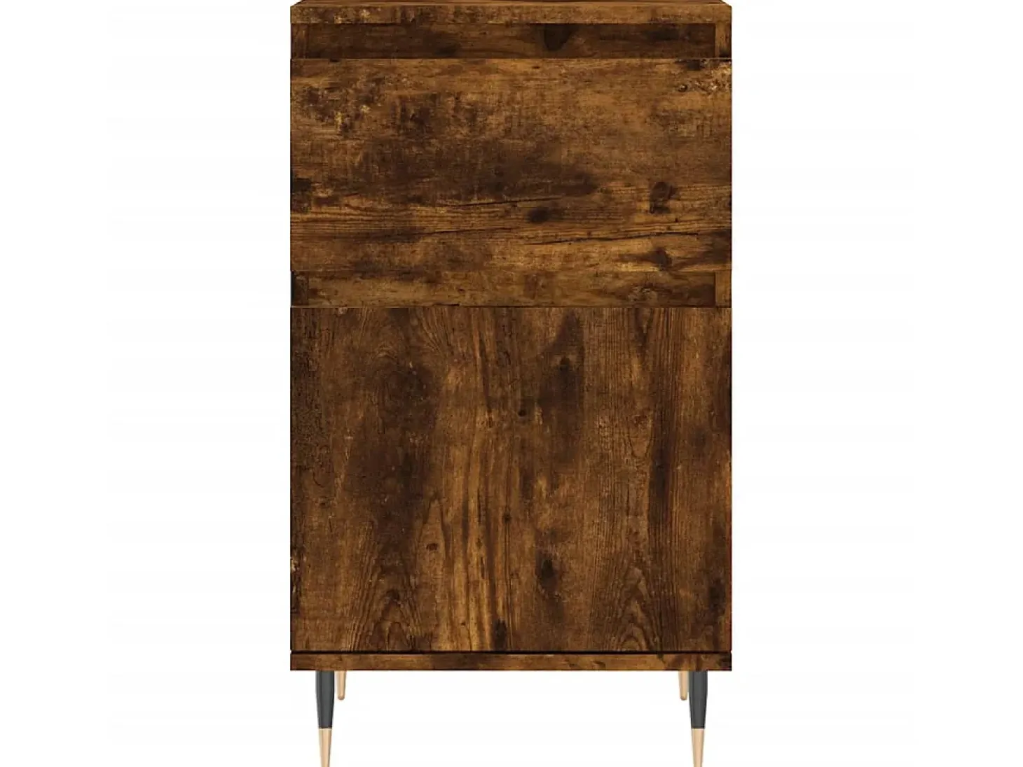 Aparador madera de ingeniería roble ahumado 40x35x70 cm ES64061