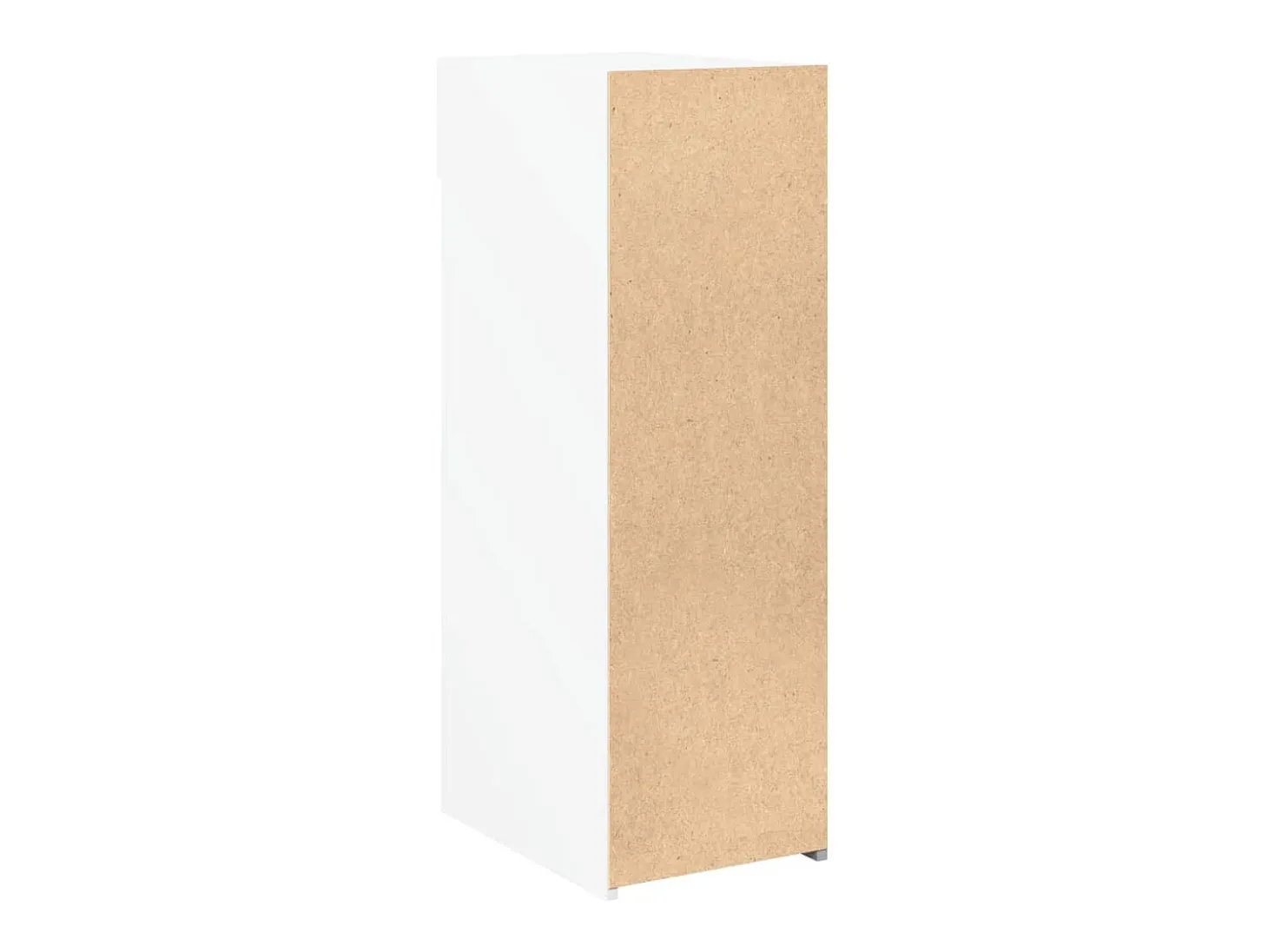 Aparador madera de ingeniería blanco 30x42,5x93 cm