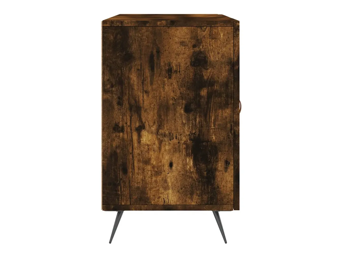 Aparador madera de ingeniería roble ahumado 100x36x60 cm