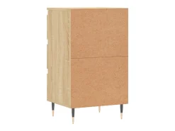Aparador madera de ingeniería roble Sonoma 40x35x70 cm