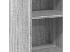 Aparador madera de ingeniería gris Sonoma 40x41x93 cm