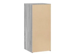 Aparador madera de ingeniería gris Sonoma 40x41x93 cm