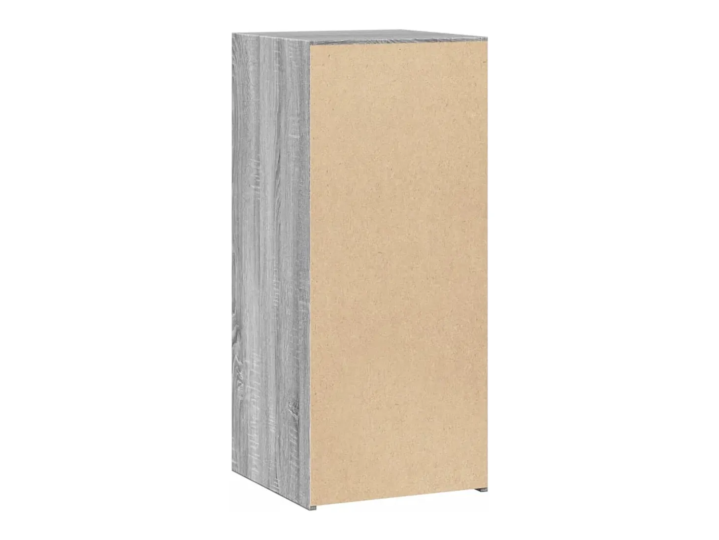 Aparador madera de ingeniería gris Sonoma 40x41x93 cm