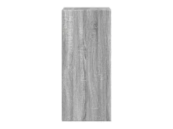 Aparador madera de ingeniería gris Sonoma 40x41x93 cm