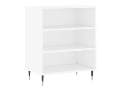 Aparador madera de ingeniería blanco 57x35x70 cm