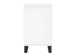 Aparador madera de ingeniería blanco 40x35x70 cm ES63200