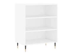 Aparador madera de ingeniería blanco 57x35x70 cm ES84824