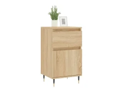 Aparador madera de ingeniería roble Sonoma 40x35x70 cm ES16529