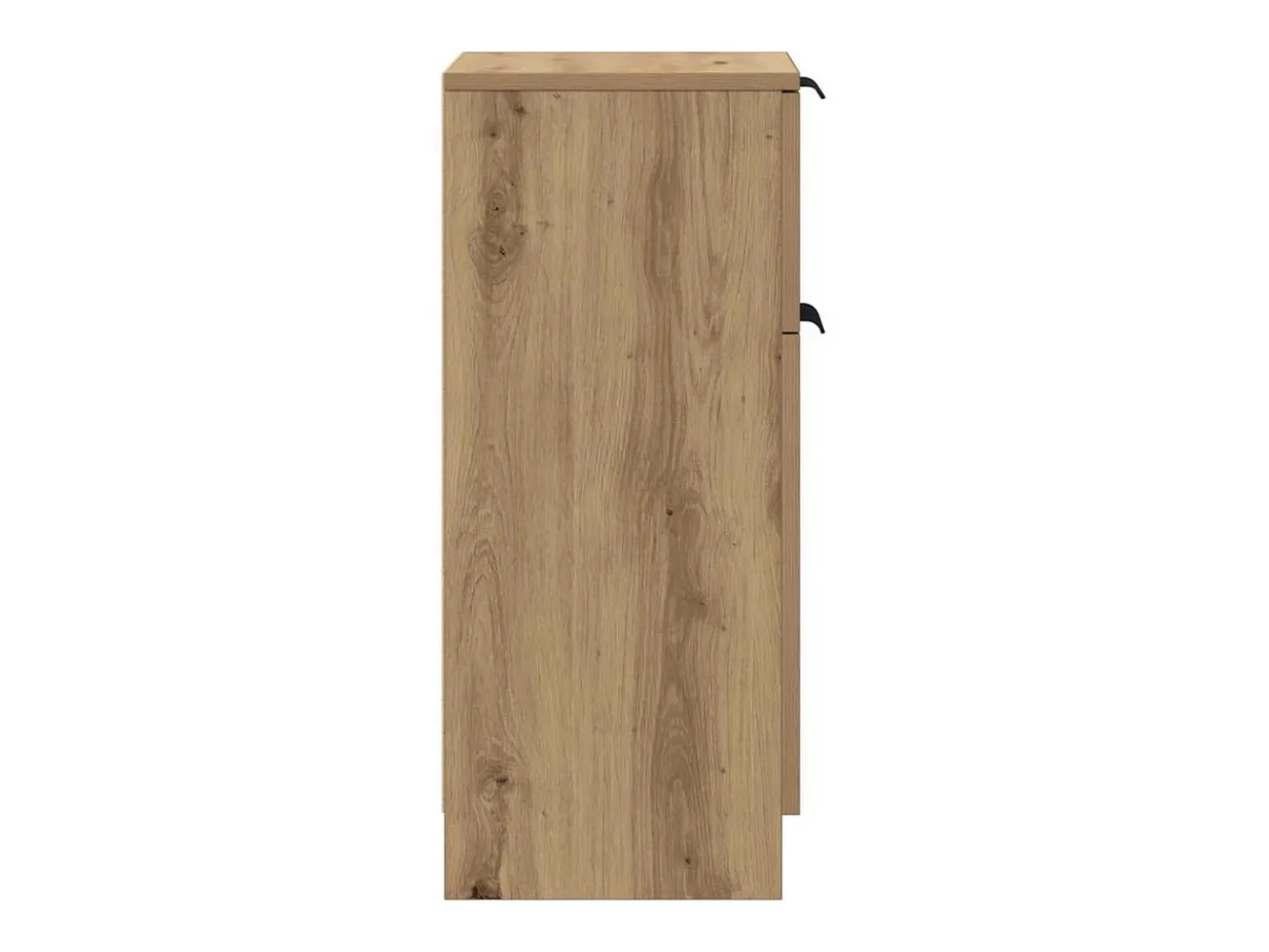 Aparador madera de ingeniería roble artisian 30x30x70 cm