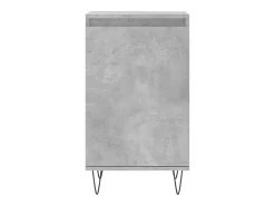 Aparador madera de ingeniería gris hormigón 40x35x70 cm
