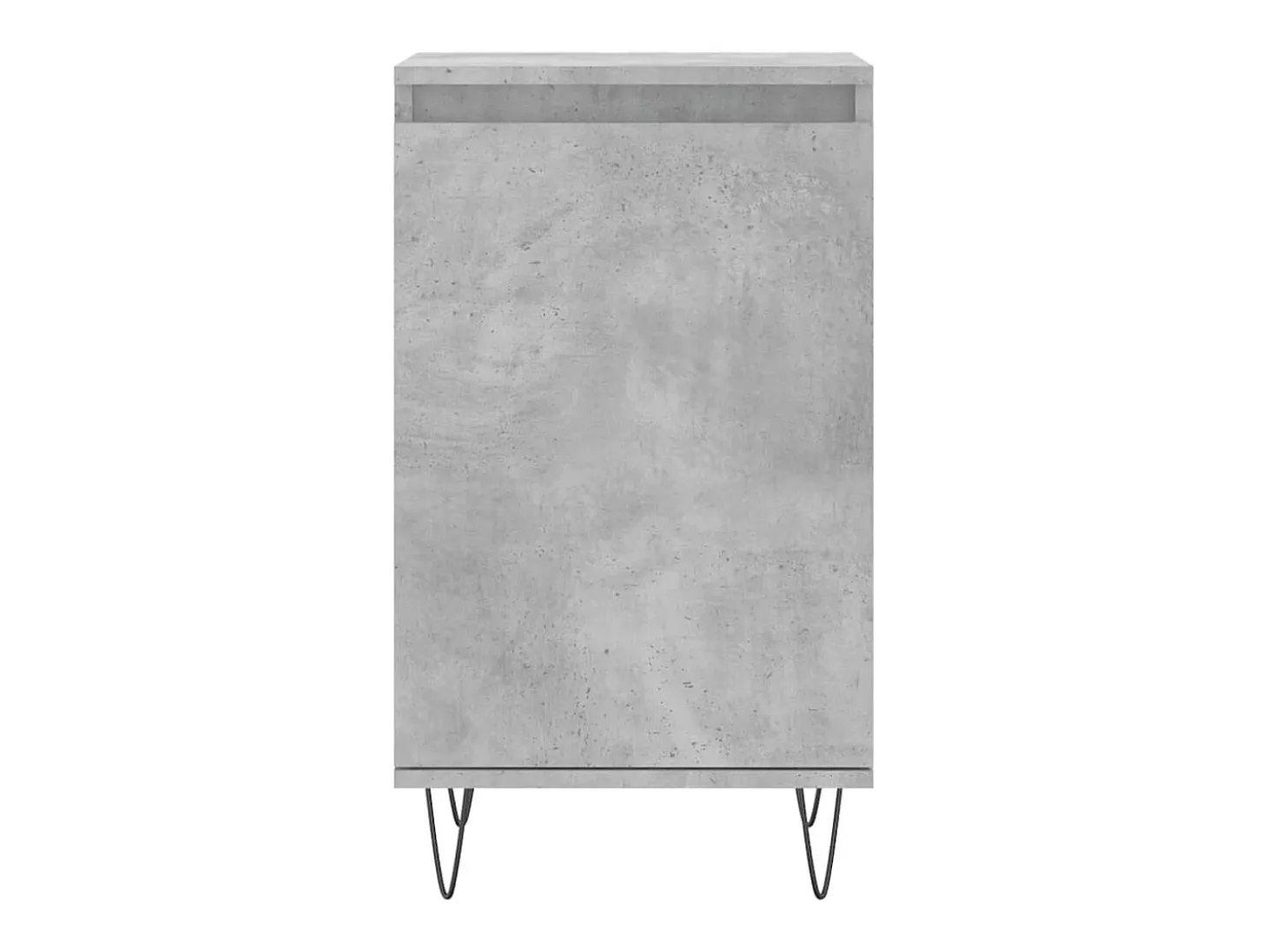 Aparador madera de ingeniería gris hormigón 40x35x70 cm