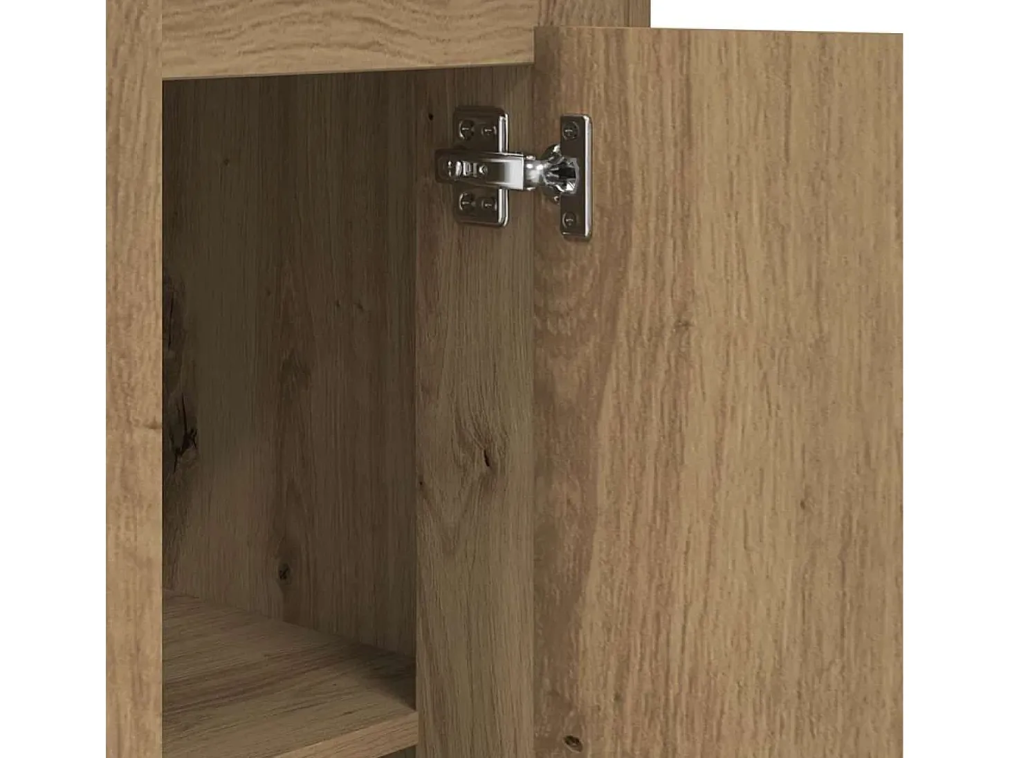 Aparador madera de ingeniería roble artisian 36x35,5x103,5 cm