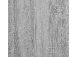 Aparador madera de ingeniería gris Sonoma 45x42,5x93 cm