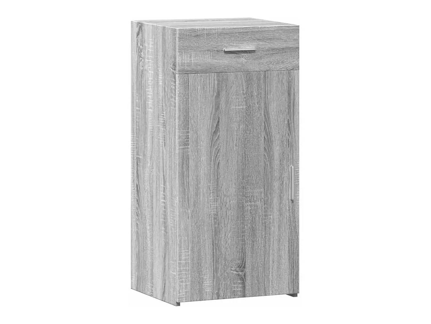 Aparador madera de ingeniería gris Sonoma 45x42,5x93 cm