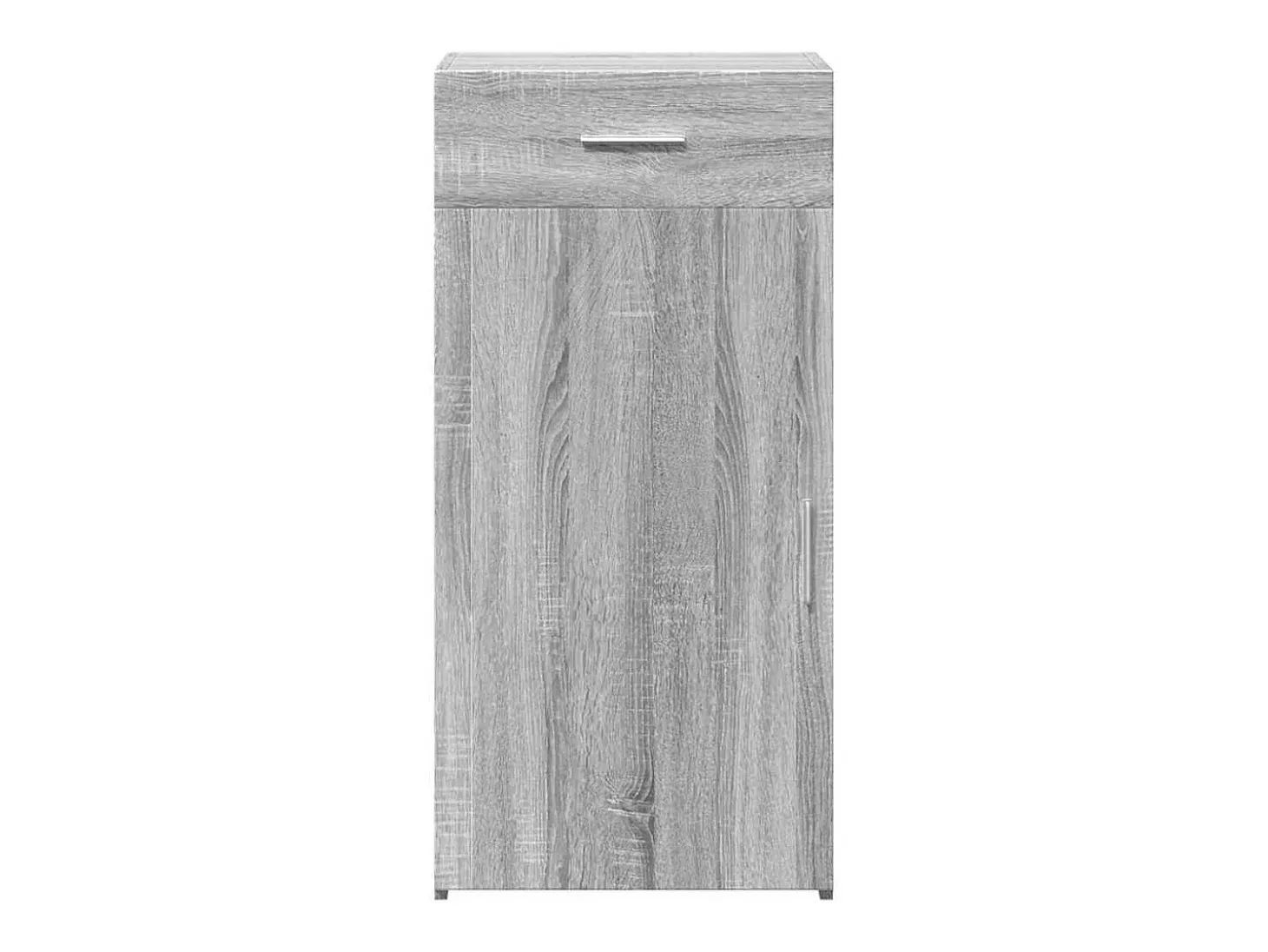 Aparador madera de ingeniería gris Sonoma 45x42,5x93 cm