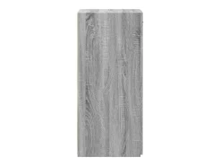 Aparador madera de ingeniería gris Sonoma 45x42,5x93 cm