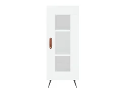 Aparador madera de ingeniería blanco 34,5x34x90 cm ES15065