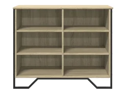 Aparador madera de ingeniería roble Sonoma 91x35,5x74,5 cm