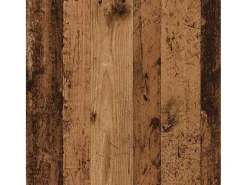 Aparador madera de ingeniería madera envejecida 30x30x70 cm