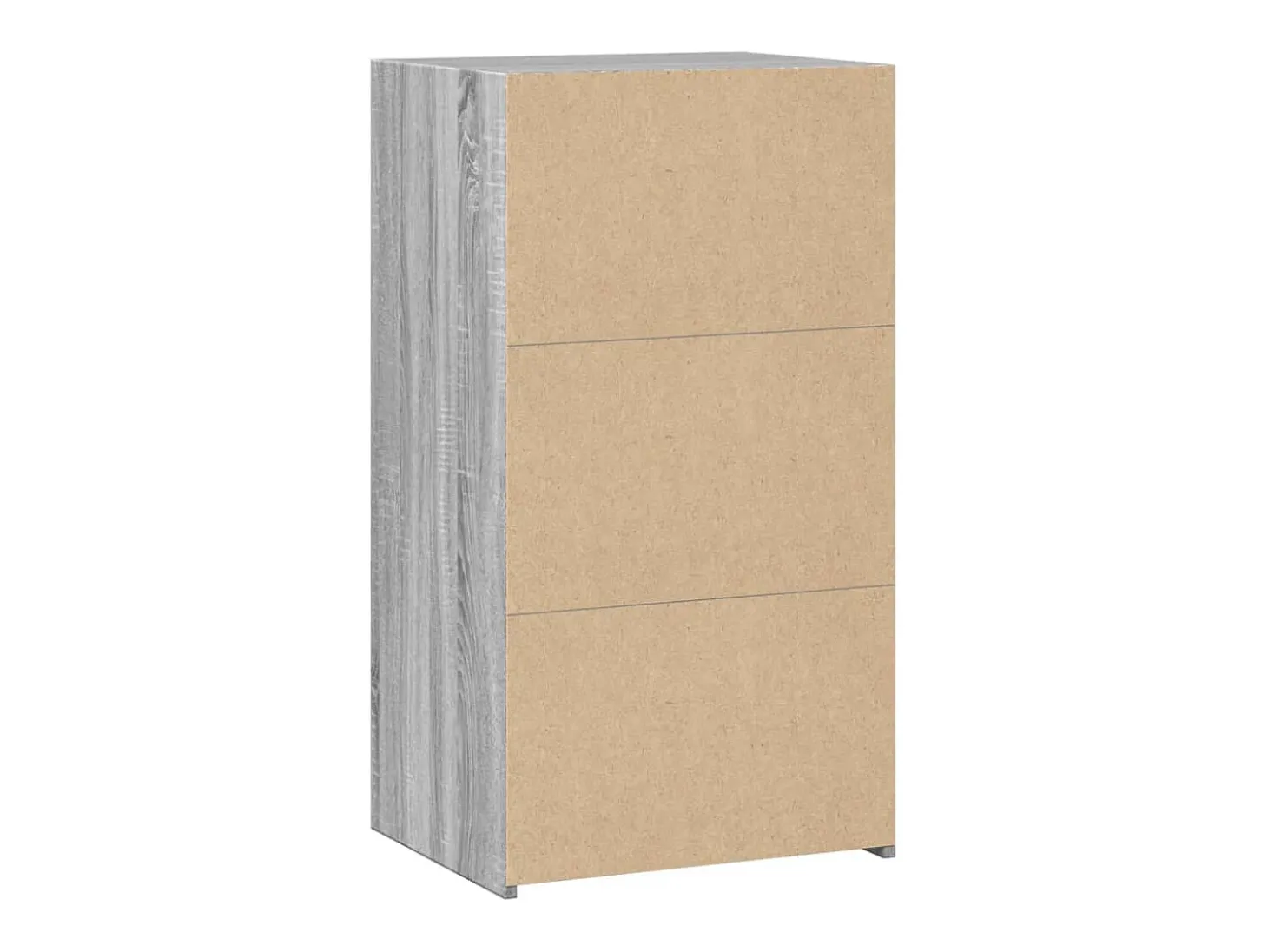 Aparador madera de ingeniería gris Sonoma 50x41x93 cm