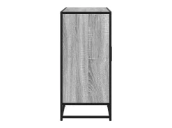 Aparador madera de ingeniería gris sonoma 94x35x76 cm