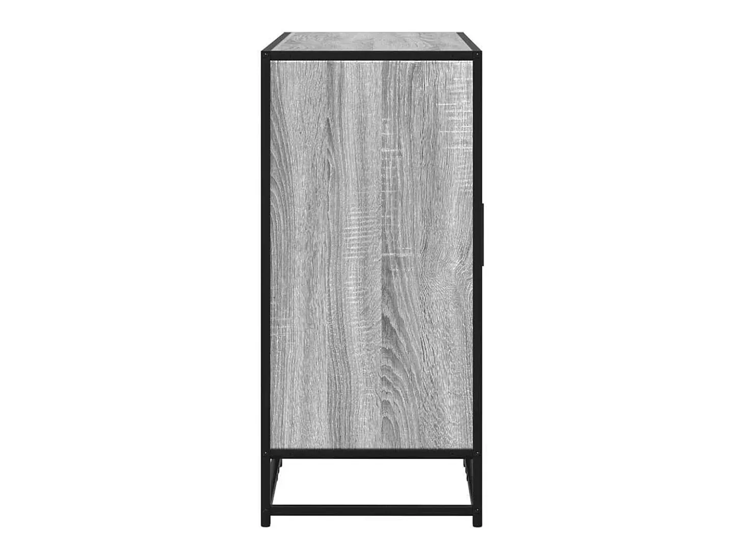 Aparador madera de ingeniería gris sonoma 94x35x76 cm