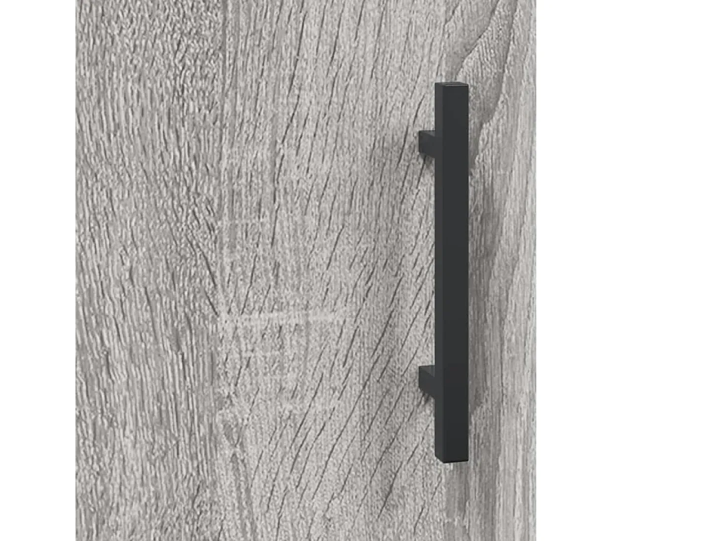 Aparador madera de ingeniería gris Sonoma 34,5x34x90 cm
