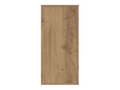 Aparador madera de ingeniería roble artisan 80x33x70 cm