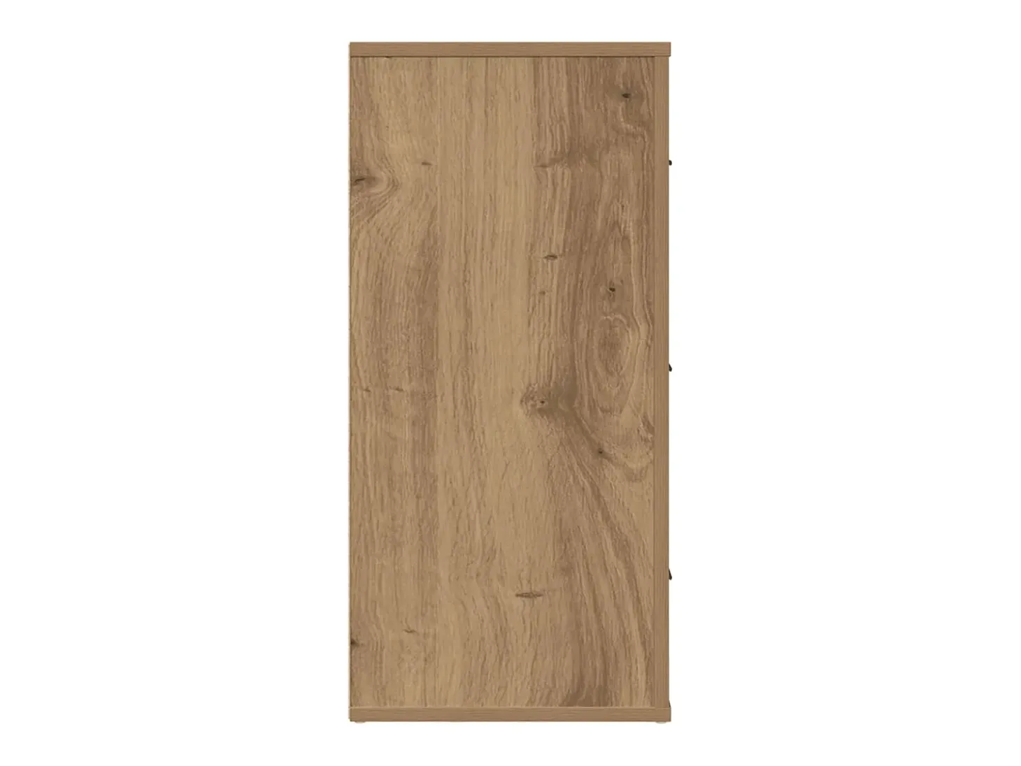 Aparador madera de ingeniería roble artisan 80x33x70 cm
