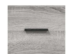 Aparador madera de ingeniería gris Sonoma 34,5x34x90 cm
