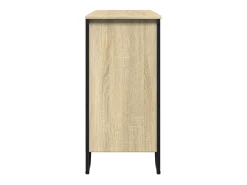 Aparador madera de ingeniería roble Sonoma 101x35,5x74,5 cm