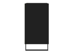 Aparador madera de ingeniería negro 57x35x70 cm ES61737