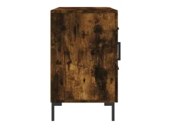 Aparador madera de ingeniería roble ahumado 100x36x60 cm