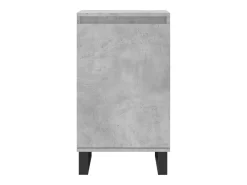 Aparador madera de ingeniería gris hormigón 40x35x70 cm