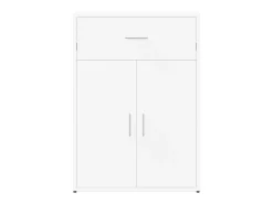 Aparador madera de ingeniería blanco 60x30x84 cm ES428157