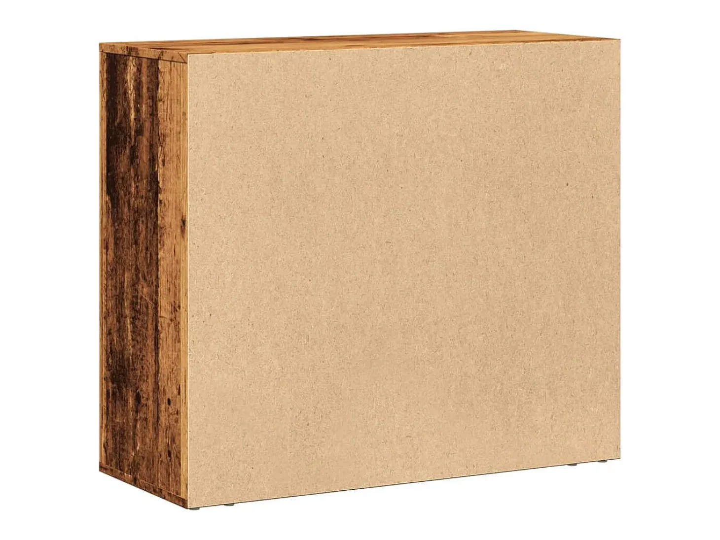 Aparador madera de ingeniería madera envejecida 80x33x70 cm