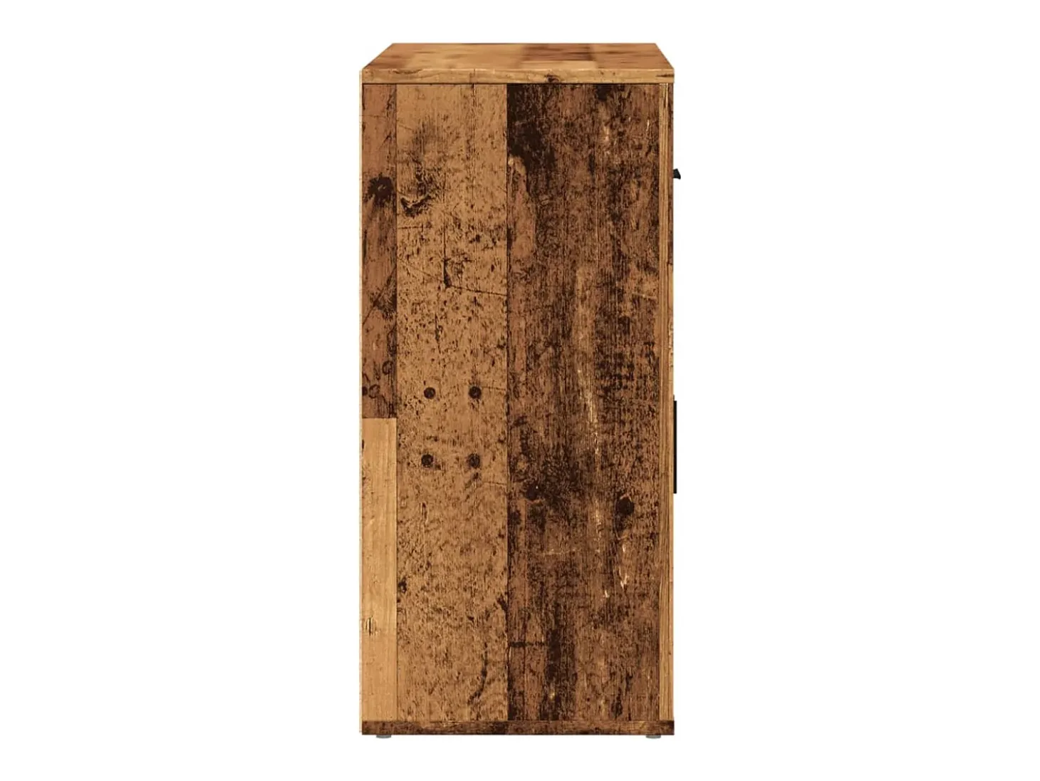 Aparador madera de ingeniería madera envejecida 80x33x70 cm