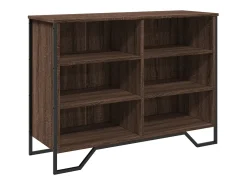Aparador madera de ingeniería roble marrón 101x35,5x74,5 cm