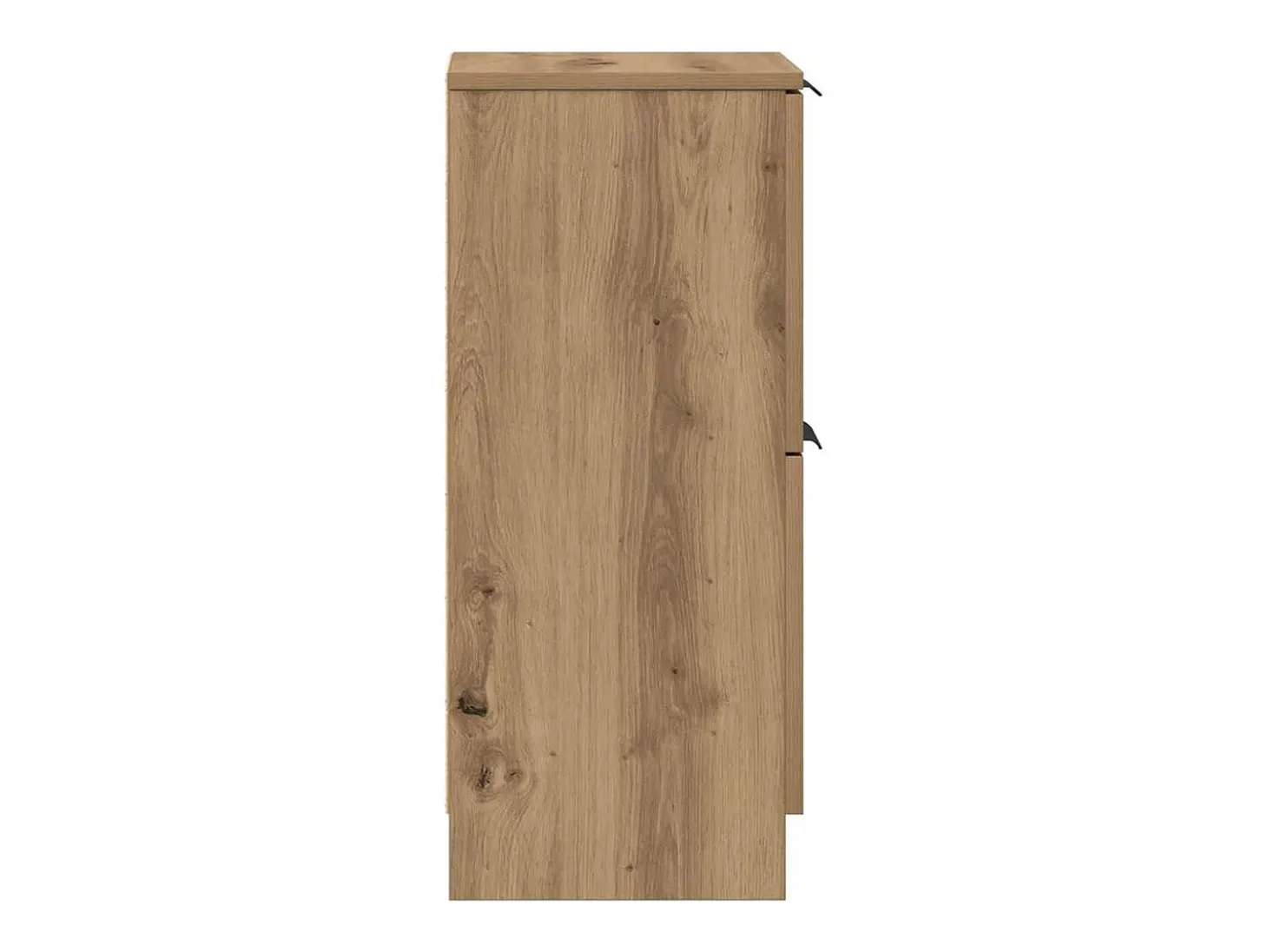 Aparador madera de ingeniería roble artisian 30x30x70 cm