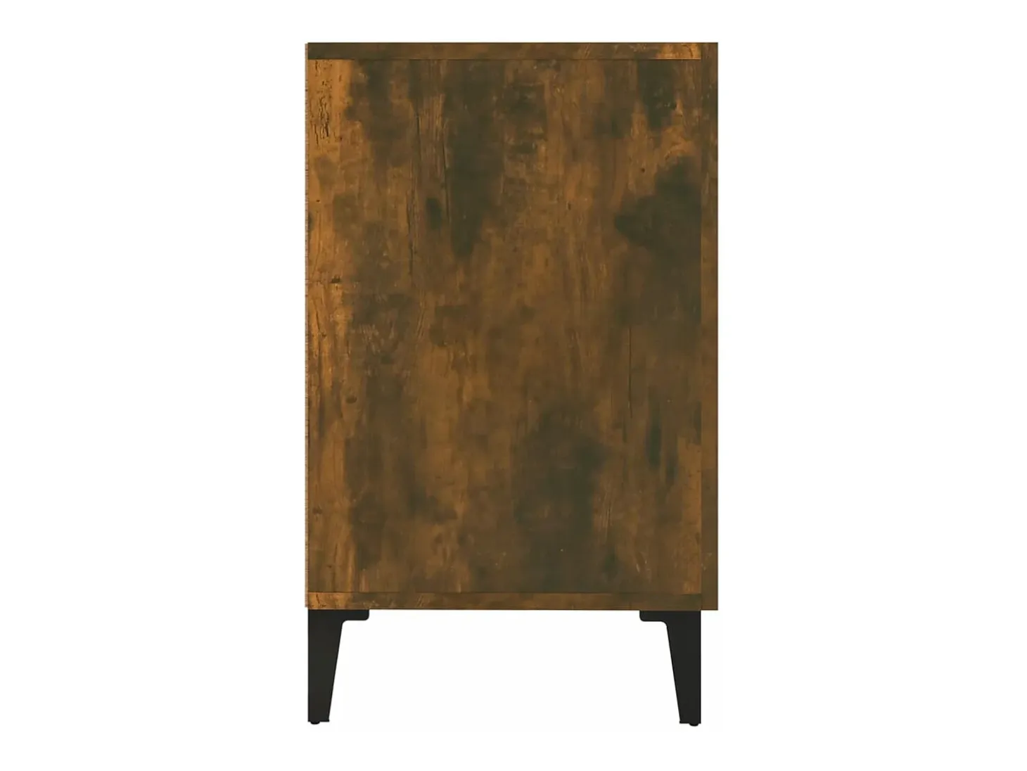 Aparador madera de ingeniería roble ahumado 100x36x60 cm
