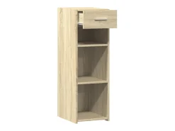 Aparador madera de ingeniería roble Sonoma 30x42,5x93 cm