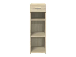 Aparador madera de ingeniería roble Sonoma 30x42,5x93 cm