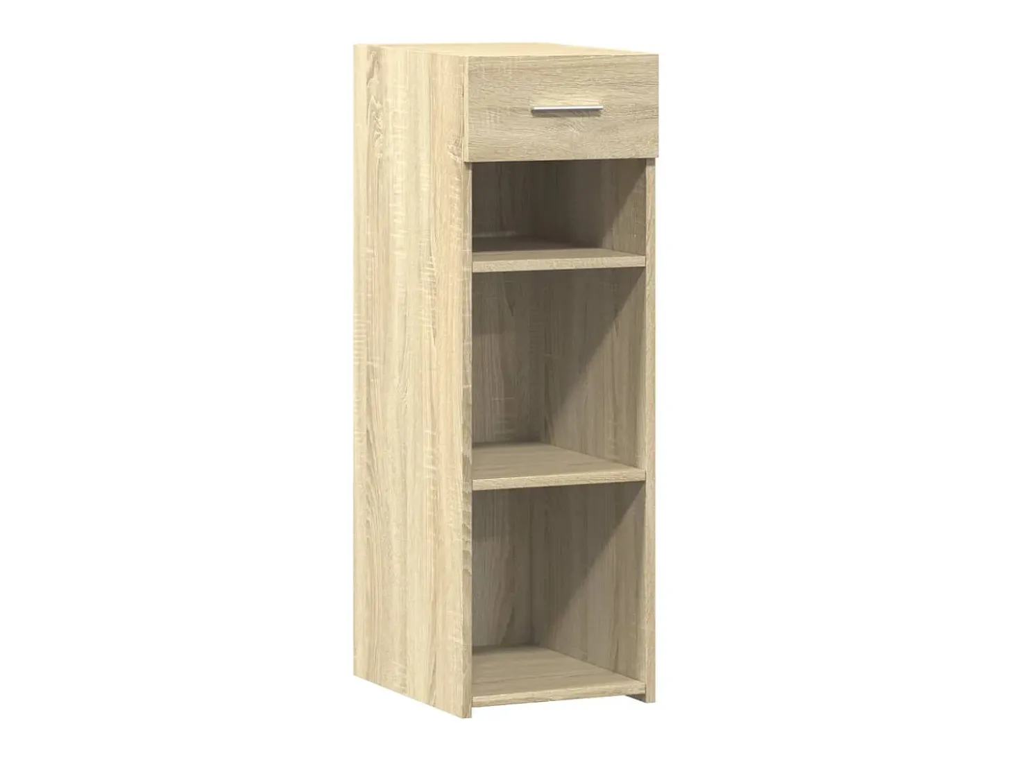 Aparador madera de ingeniería roble Sonoma 30x42,5x93 cm