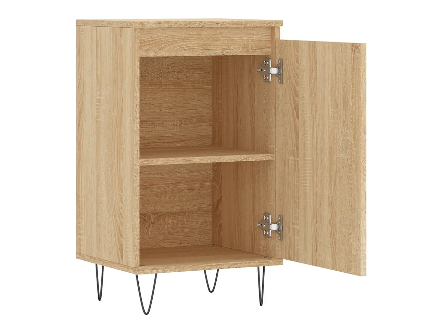 Aparador madera de ingeniería roble Sonoma 40x35x70 cm