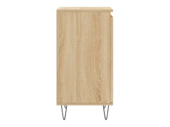 Aparador madera de ingeniería roble Sonoma 40x35x70 cm