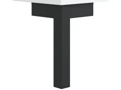 Aparador madera de ingeniería blanco 34,5x34x90 cm