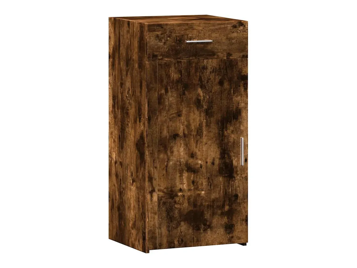 Aparador madera de ingeniería roble ahumado 45x42,5x93 cm